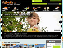 Tablet Screenshot of famille.tourismebretagne.com